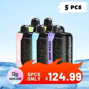[5-Pack] Geek Bar Pulse X 25K Disposable